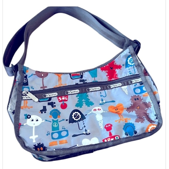 LE SPORTSAC ⭐️  Robots Retro crossbody bag - Picture 1 of 4